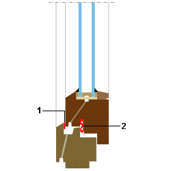 Figure 29 : Double barrière d’étanchéité, source : Source : www.energieplus-lesite.be