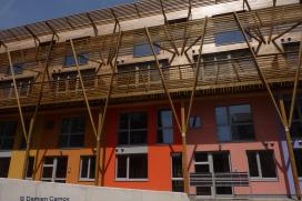 Project van veertien collectieve woningen in Sint-Jans-Molenbeek voor het Woningfonds van het BHG